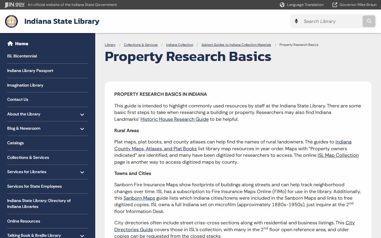 Greenwood previous residents Indiana property research guide
