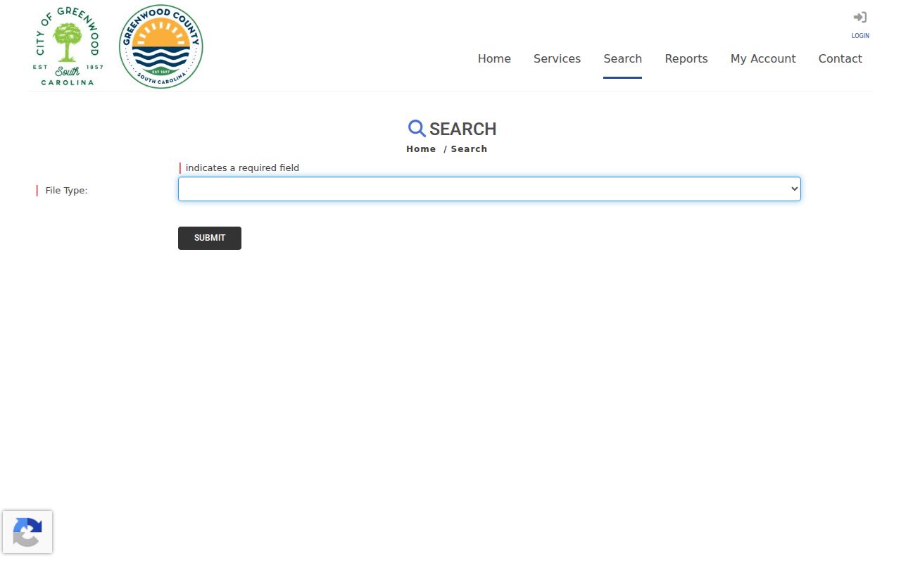 Greenwood Citizenserve public permit development and code case search